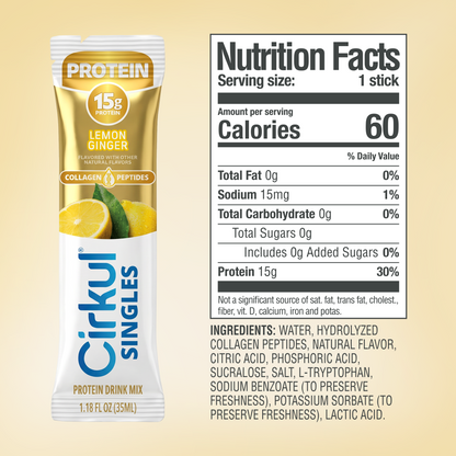 Protein Lemon Ginger 6-Pack