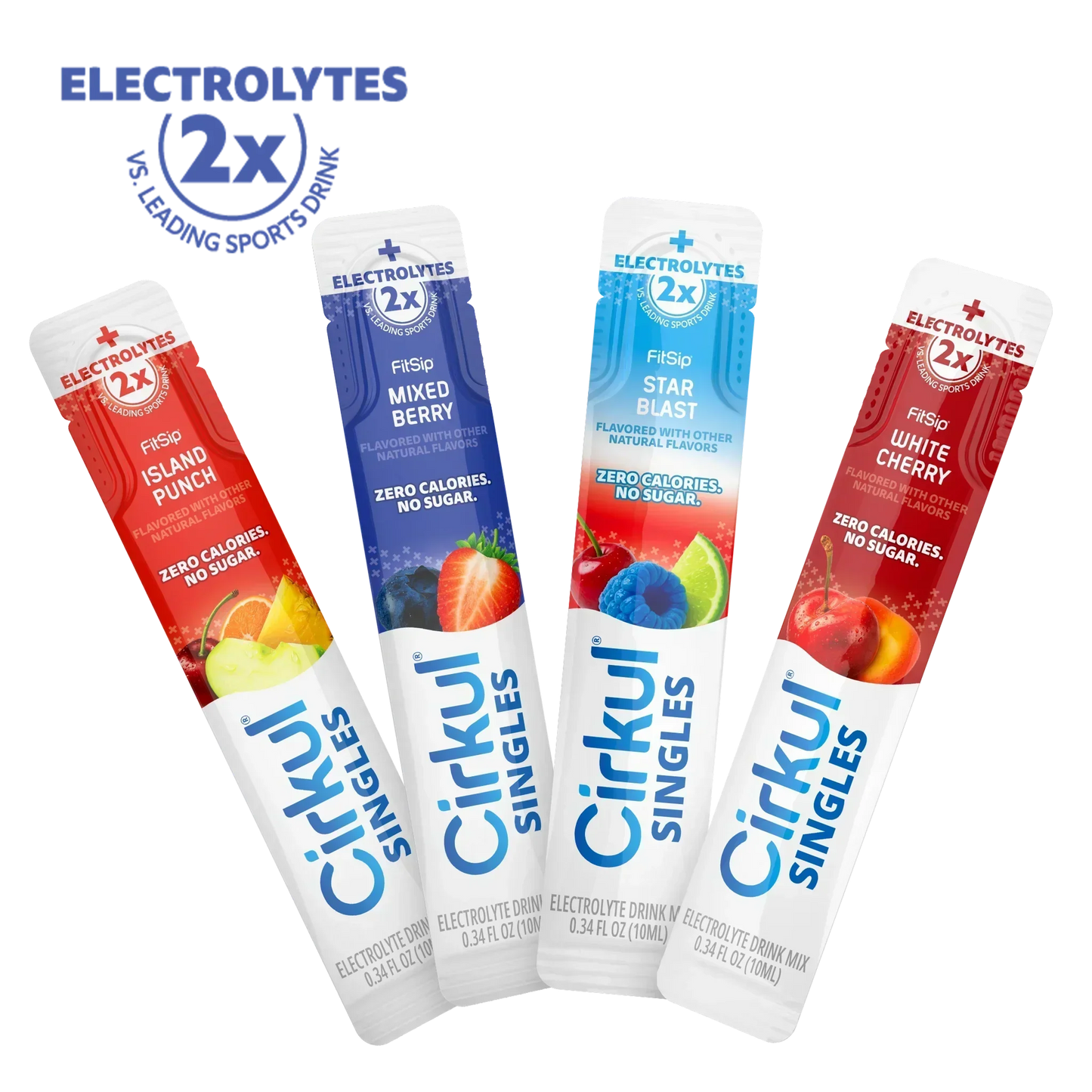 16-Pack Cirkul® Singles FitSip Bundle