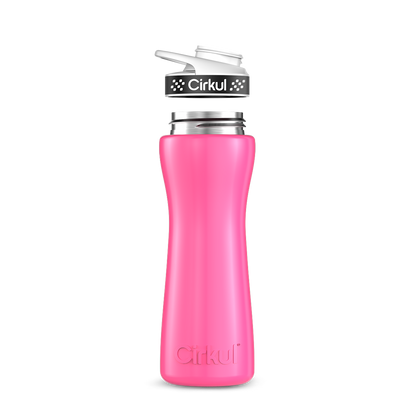 22oz. Stainless Steel Bottle & Comfort Grip Lid