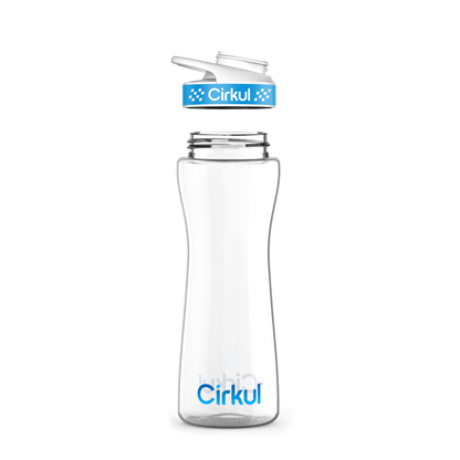 22oz. Plastic Bottle & Comfort Grip Lid
