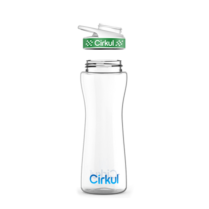 22oz. Plastic Bottle & Comfort Grip Lid