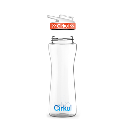 22oz. Plastic Bottle & Comfort Grip Lid