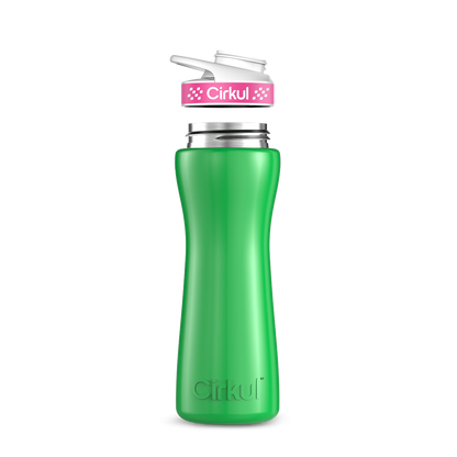 22oz. Stainless Steel Bottle & Comfort Grip Lid