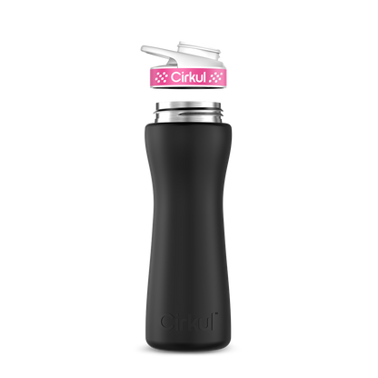 22oz. Stainless Steel Bottle & Comfort Grip Lid