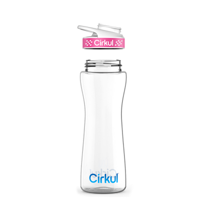 22oz. Plastic Bottle & Comfort Grip Lid