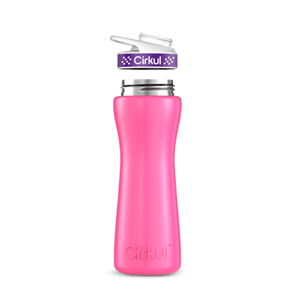 22oz. Stainless Steel Bottle & Comfort Grip Lid