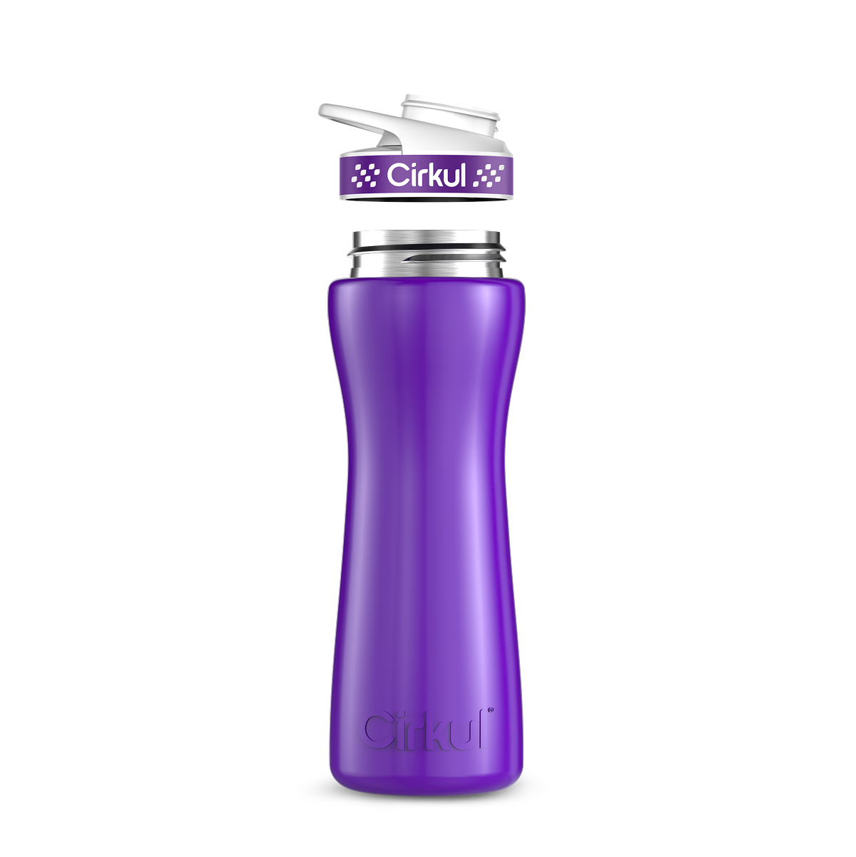 22oz. Stainless Steel Bottle & Comfort Grip Lid