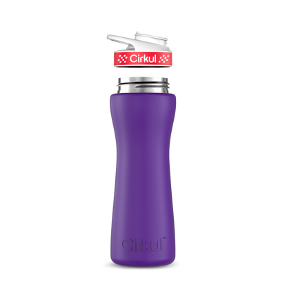 22oz. Stainless Steel Bottle & Comfort Grip Lid