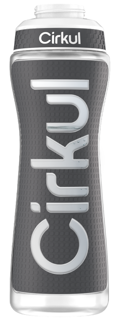 22oz. Grip Squeeze Plastic Bottle & Sport Lid