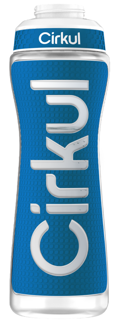 22oz. Grip Squeeze Plastic Bottle & Sport Lid