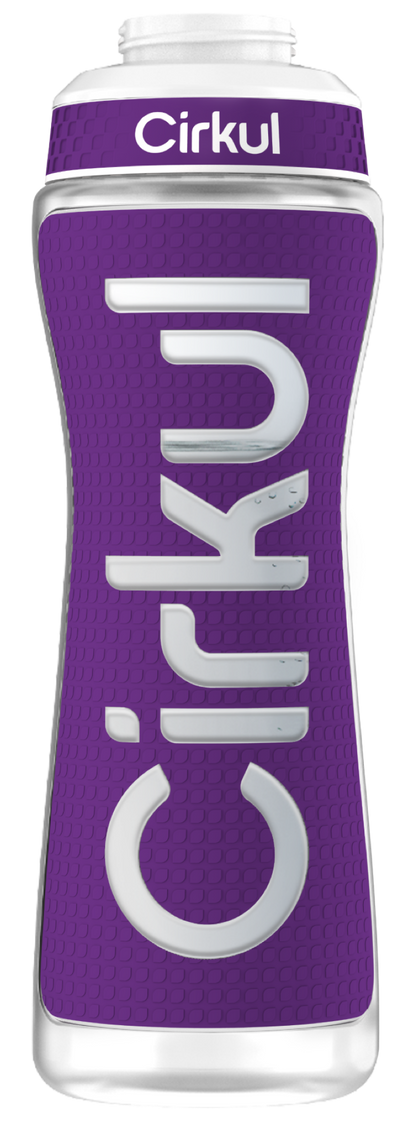 22oz. Grip Squeeze Plastic Bottle & Sport Lid