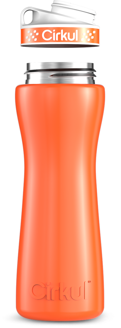 Custom 22oz. Stainless Steel Bottle & Comfort Grip Lid