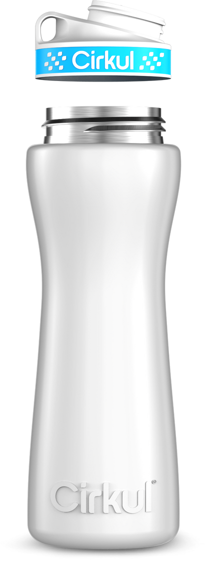Custom 22oz. Stainless Steel Bottle & Comfort Grip Lid