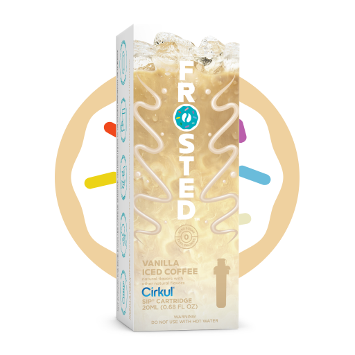 Frosted Vanilla Iced Coffee