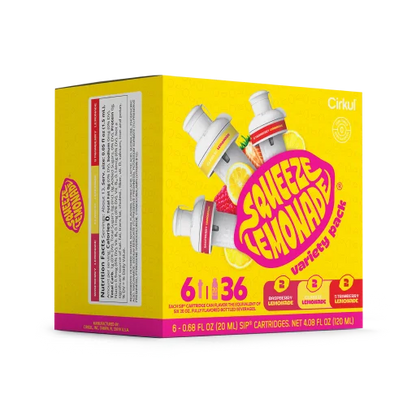 Squeeze Lemonade® 6-Pack Variety Pack